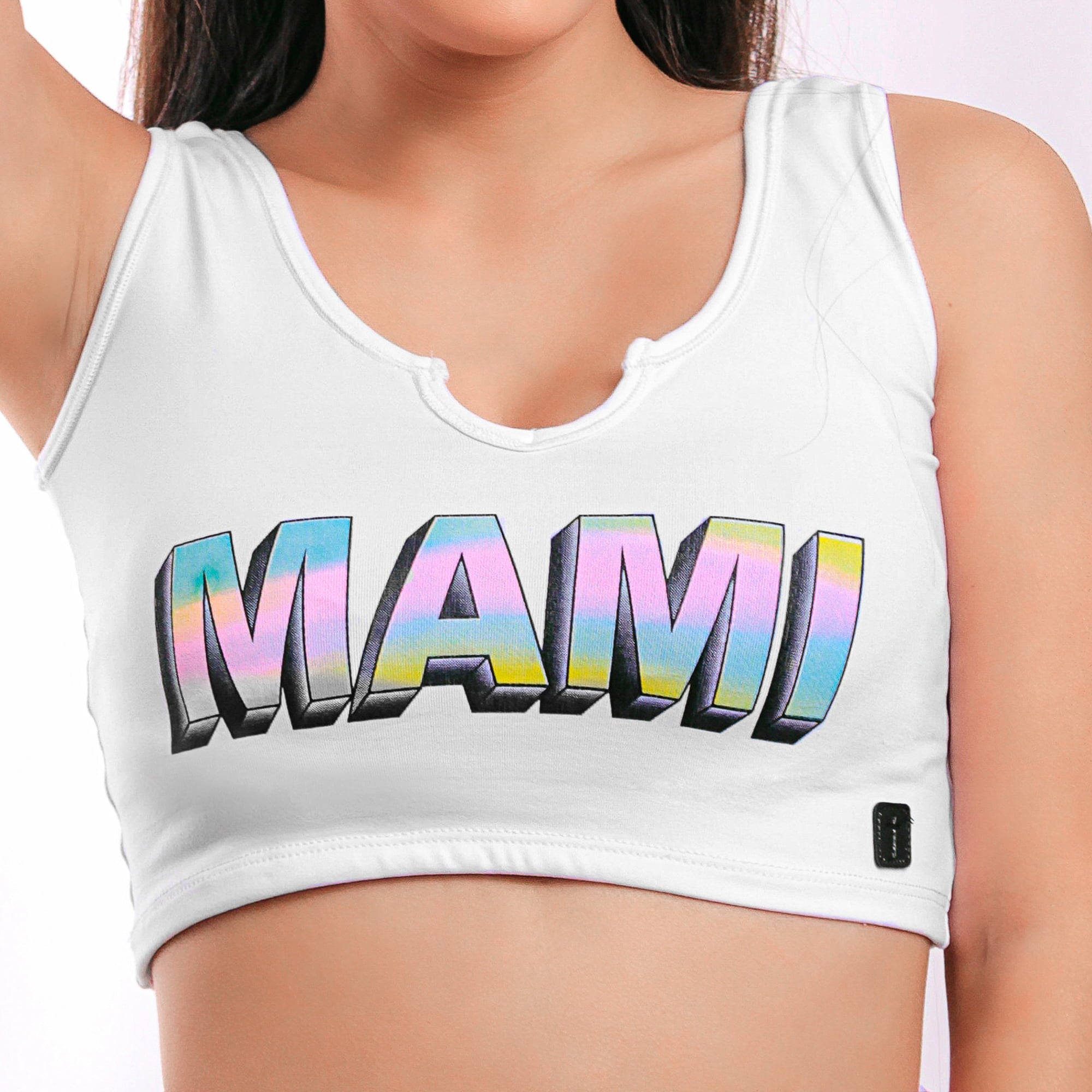 Mami Club Top In White