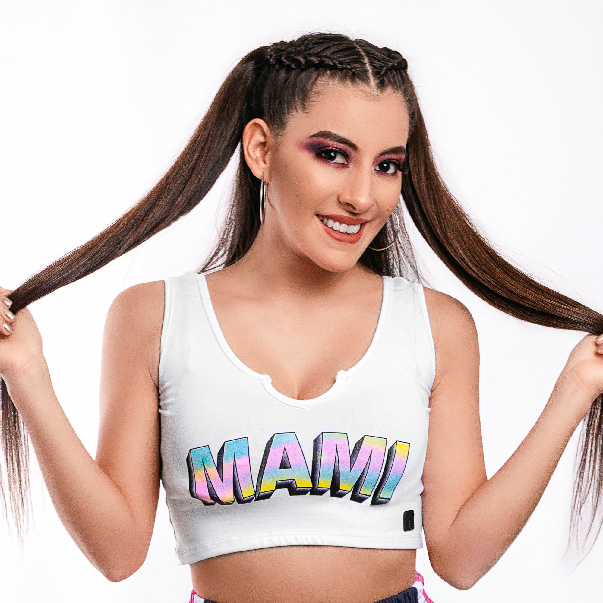 Mami Club Top In White